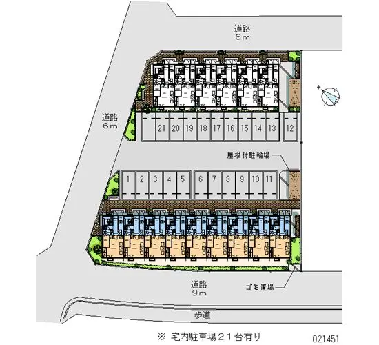 新発田市舟入町１丁目 月極駐車場
